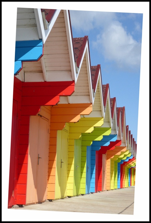 Beach Huts - Amanda Green